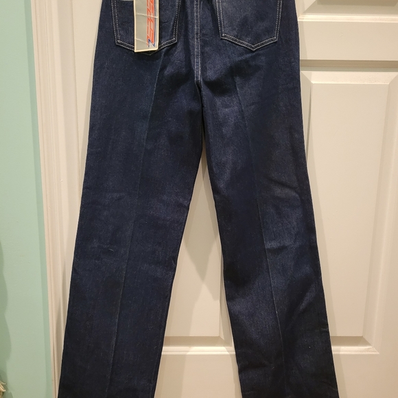 Zeppelin Jeans Rare Vintage 7s Deadstock Zeppelin Dark Denim Jeans